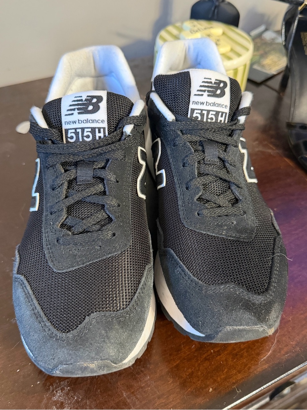 New Balance 515H women’s Black and White Sneakers